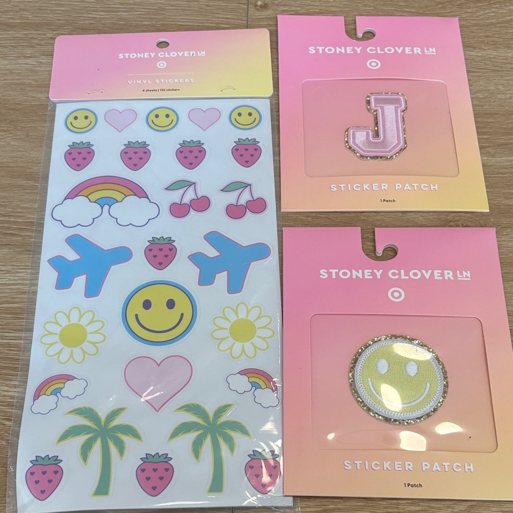 Stoney Clover for Target vinyl stickers and sticker patches lot